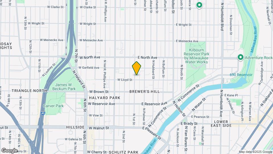 2108 N 1st St, Unit Upper unit Mapa y Detalles de la Ubicación