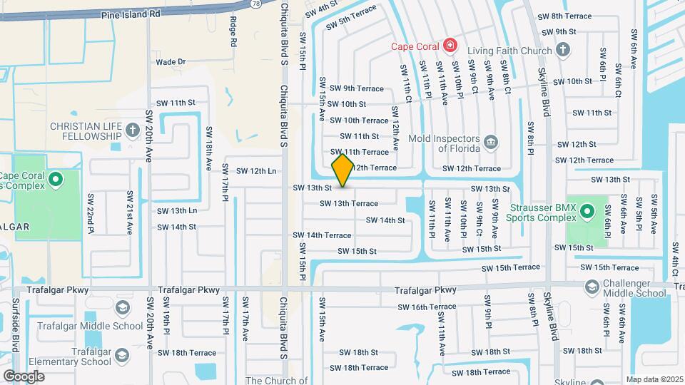1410 SW 13th St Mapa y Detalles de la Ubicación