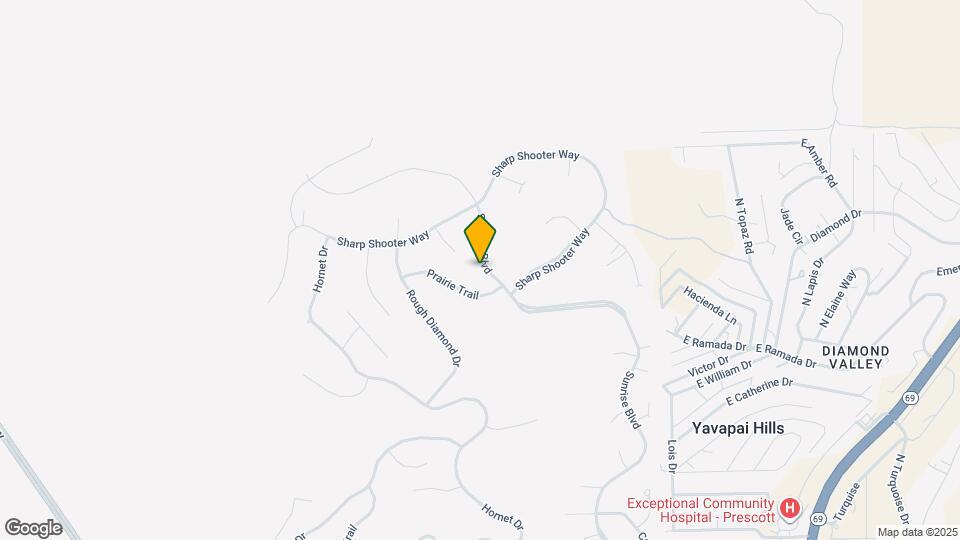 1076 Sunrise Blvd Map and Location Details