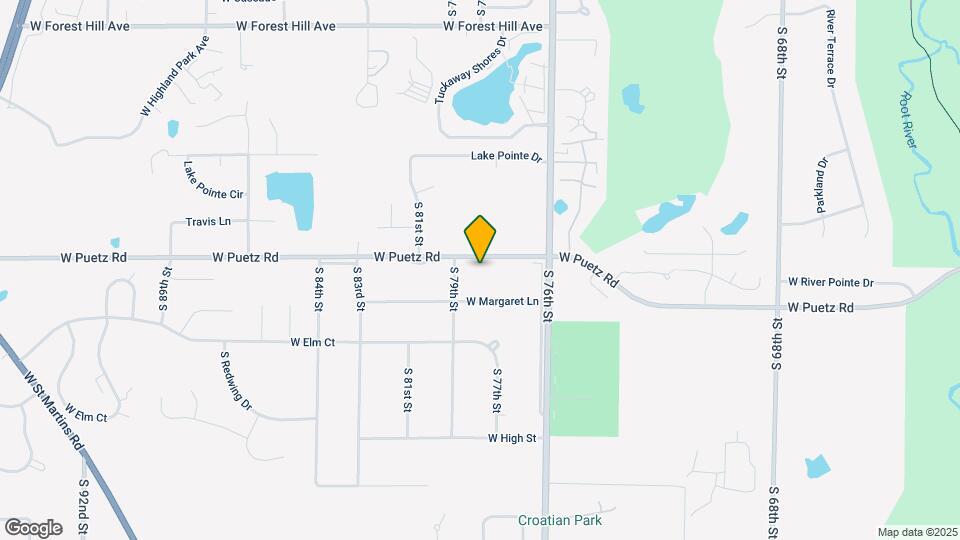 7825 W Puetz Rd Map and Location Details