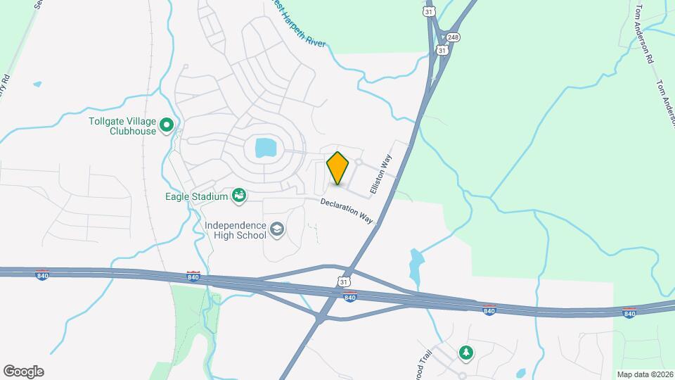 Vintage Tollgate Apartments Map and Location Details