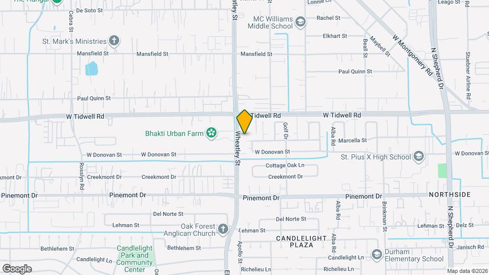 5434 Wheatley St Map and Location Details