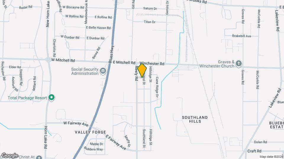 3497 Southland St Mapa y Detalles de la Ubicación