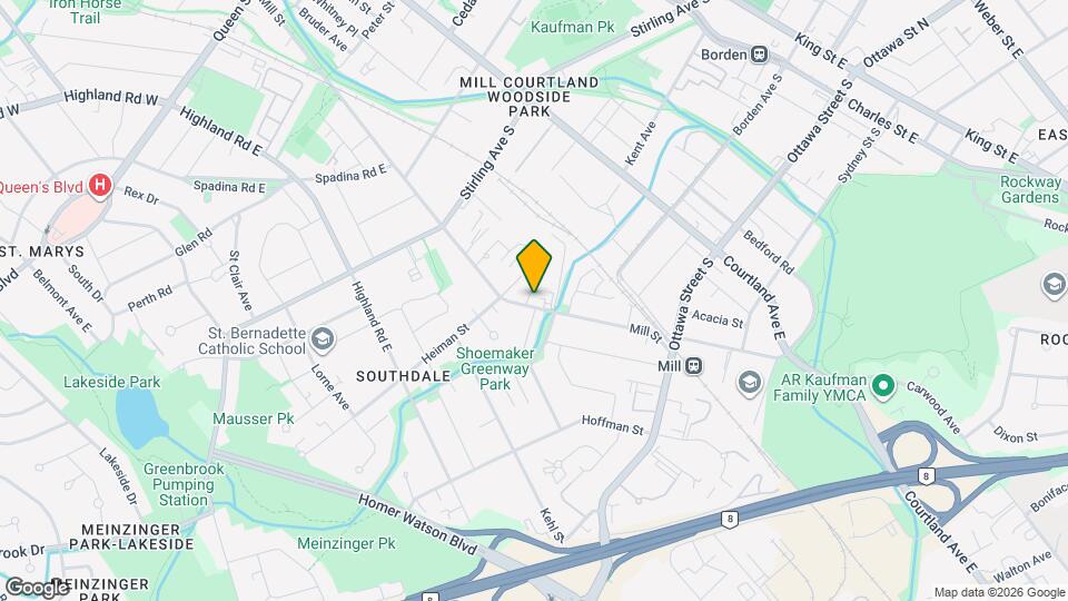 330 Mill St Map and Location Details