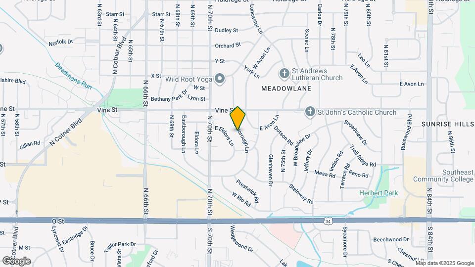 647 Northborough Ln Map and Location Details