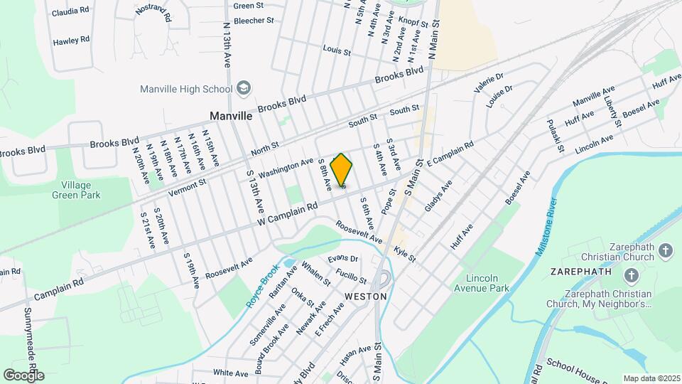 710 W Camplain Rd Map and Location Details