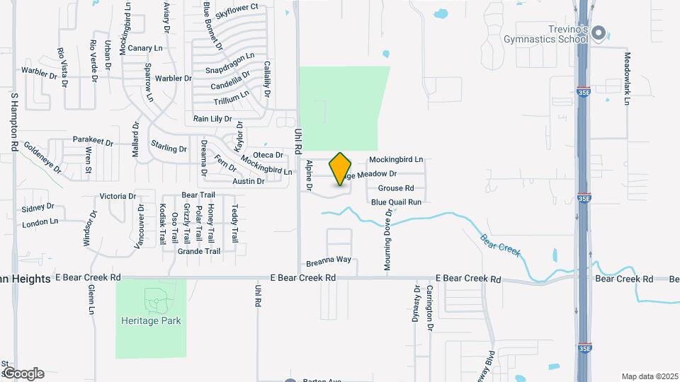 819 Creekside Dr Map and Location Details