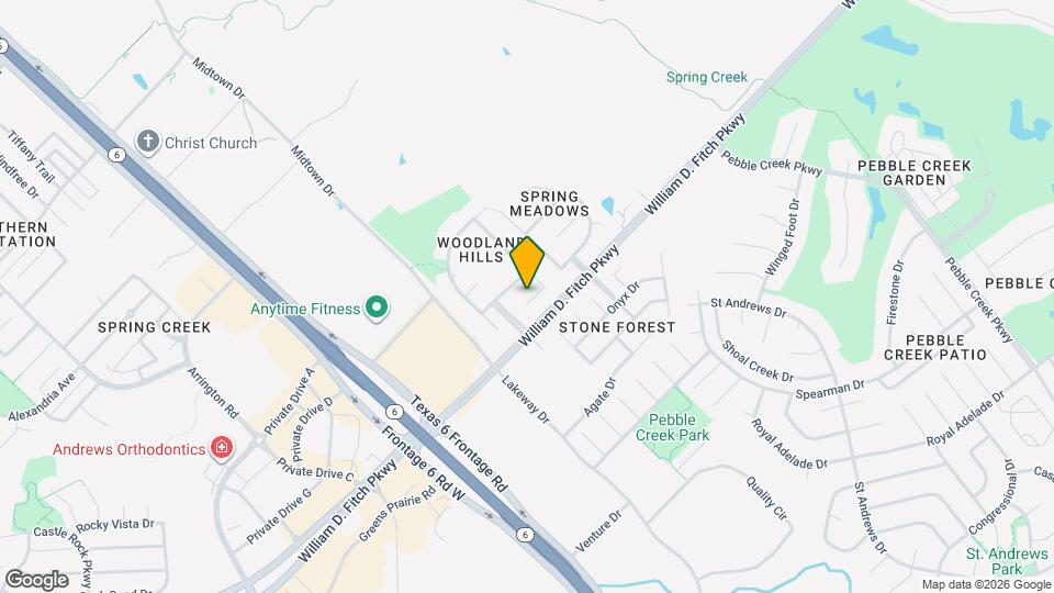 305 Stoney Hills Ct, Unit 1601 Map and Location Details