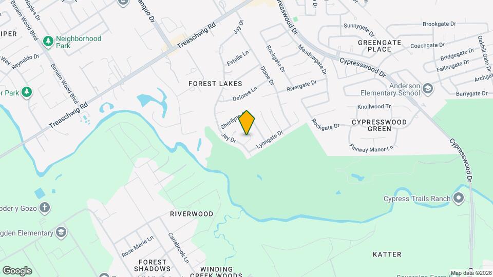 22111 Bridgebrook Dr Map and Location Details