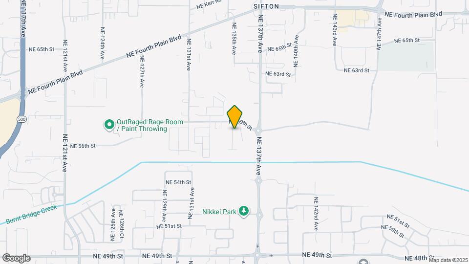 5809 NE 135th Ave Map and Location Details