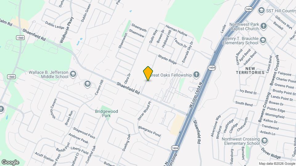 8402 Hudson Holw Map and Location Details