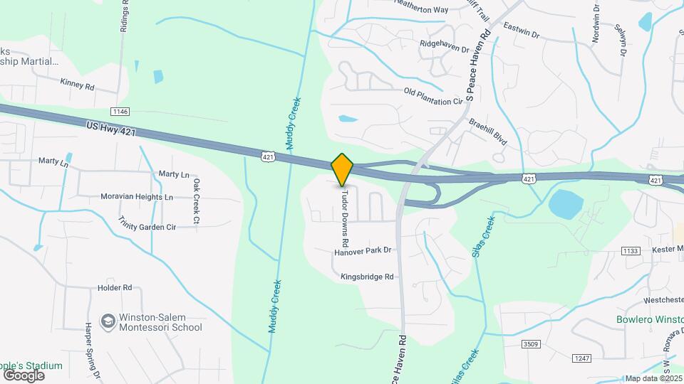 172 Tudor Downs Rd Map and Location Details