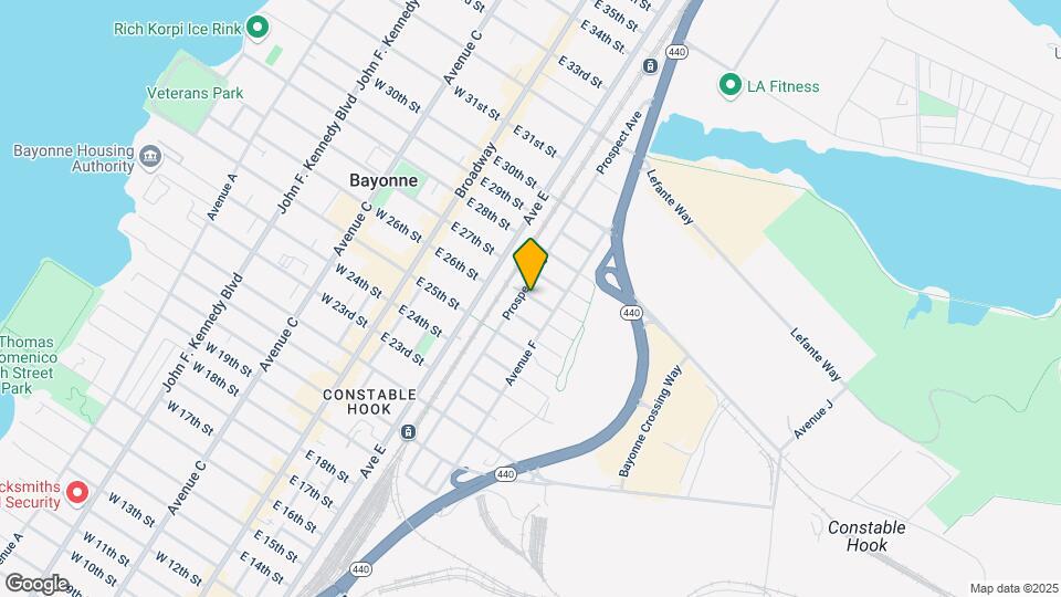 72 E 26th St Map and Location Details