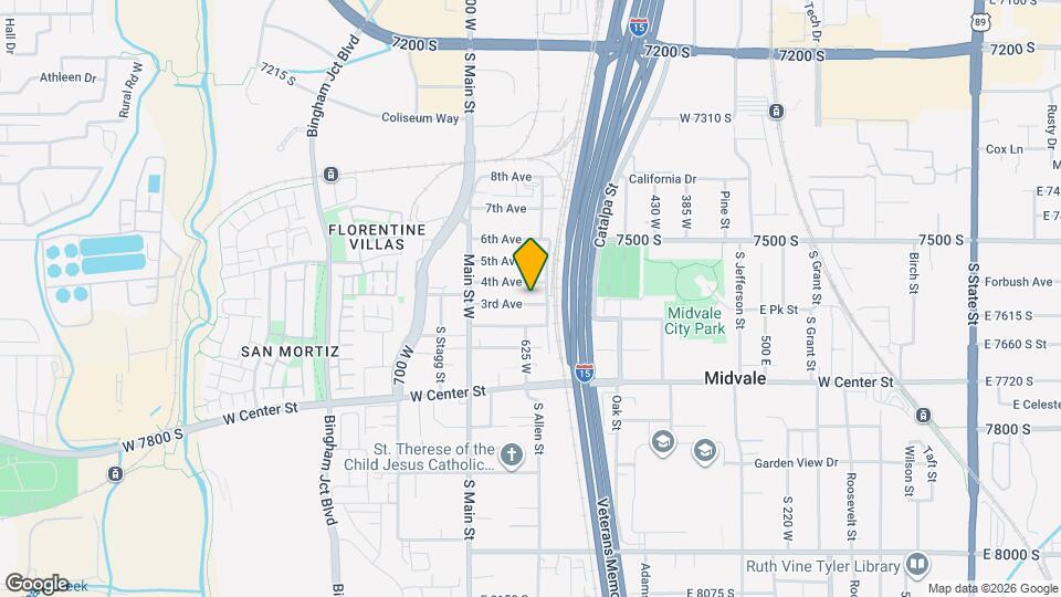 610 3rd Ave Map and Location Details