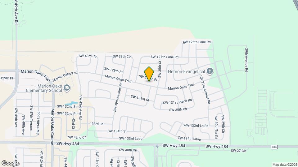 197 Marion Oaks Trail Map and Location Details