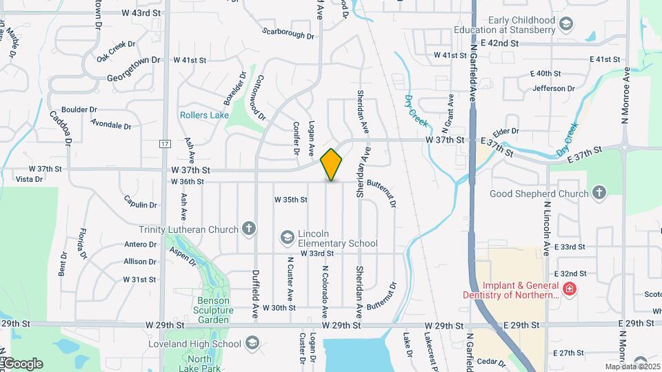 3522 N Colorado Ave Map and Location Details
