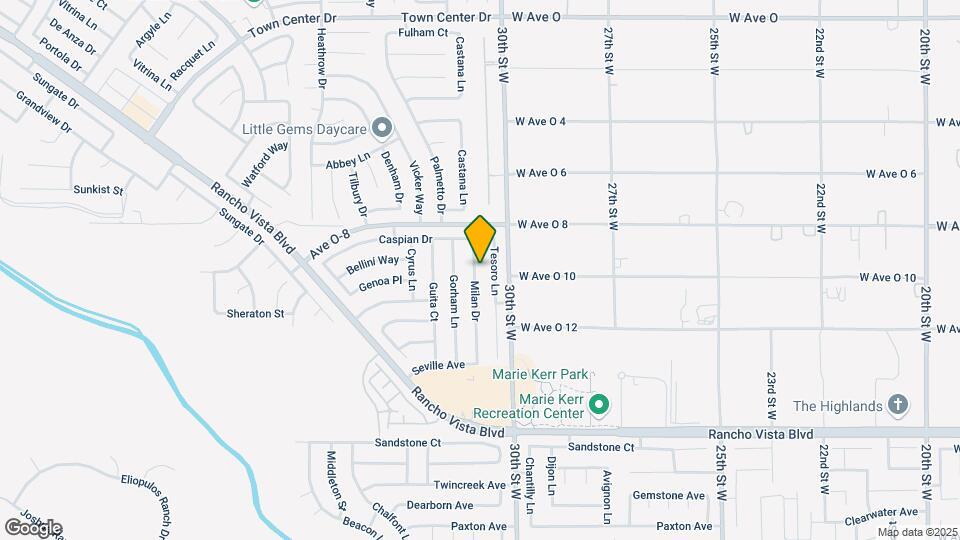 39914 Milan Dr Map and Location Details