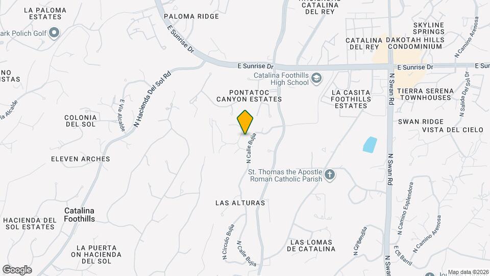 4125 E Bujia Segunda Map and Location Details