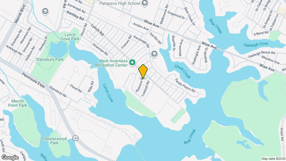 2021 Kelmore Rd Map and Location Details