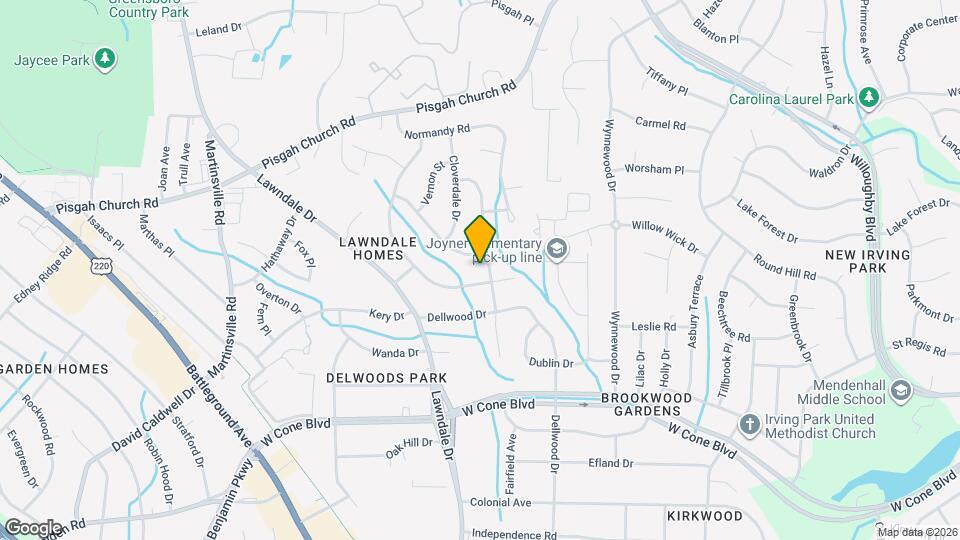 3303 Canterbury St Map and Location Details