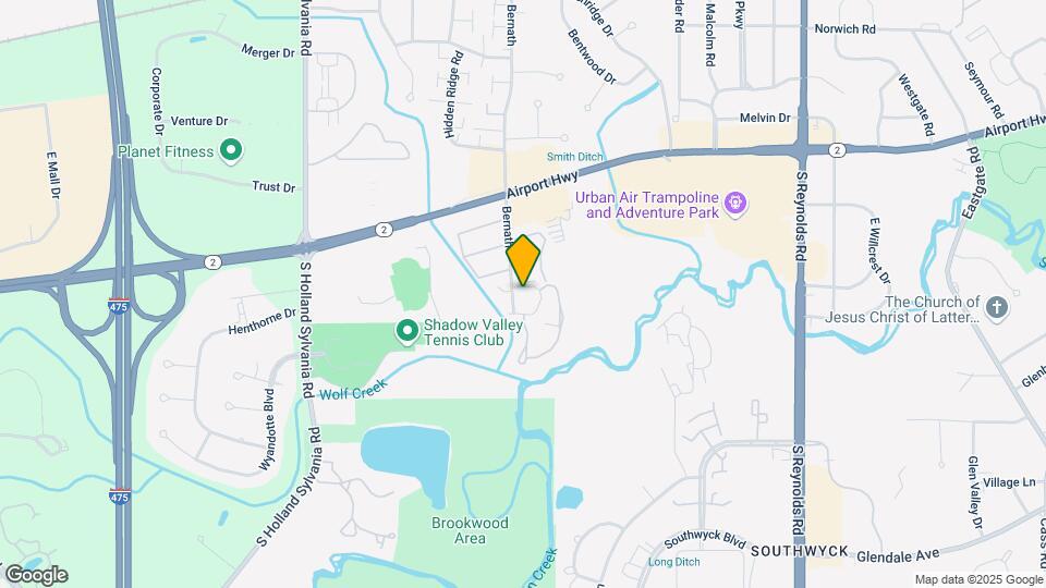 Saddlebrook Map and Location Details