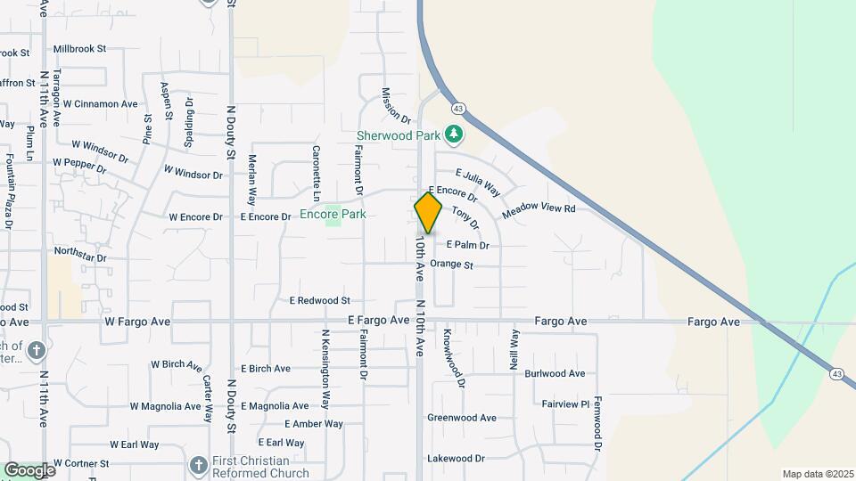 2712 Pine Castle Dr Map and Location Details