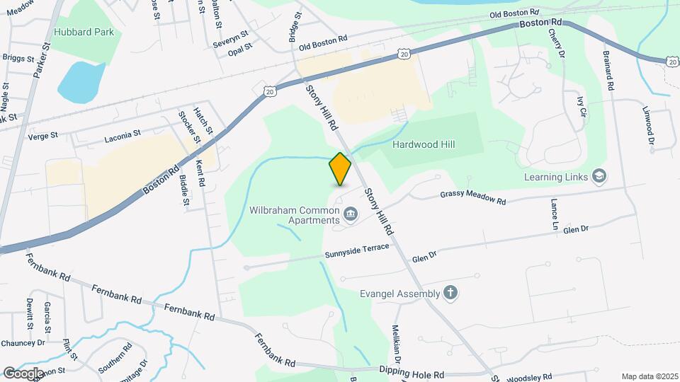 Wilbraham Commons Map and Location Details