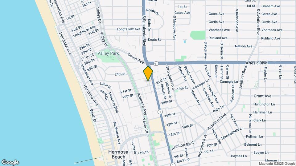 731 21st St Map and Location Details