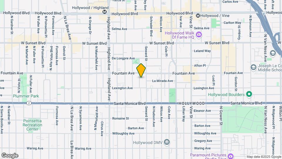 1232 N June St Map and Location Details