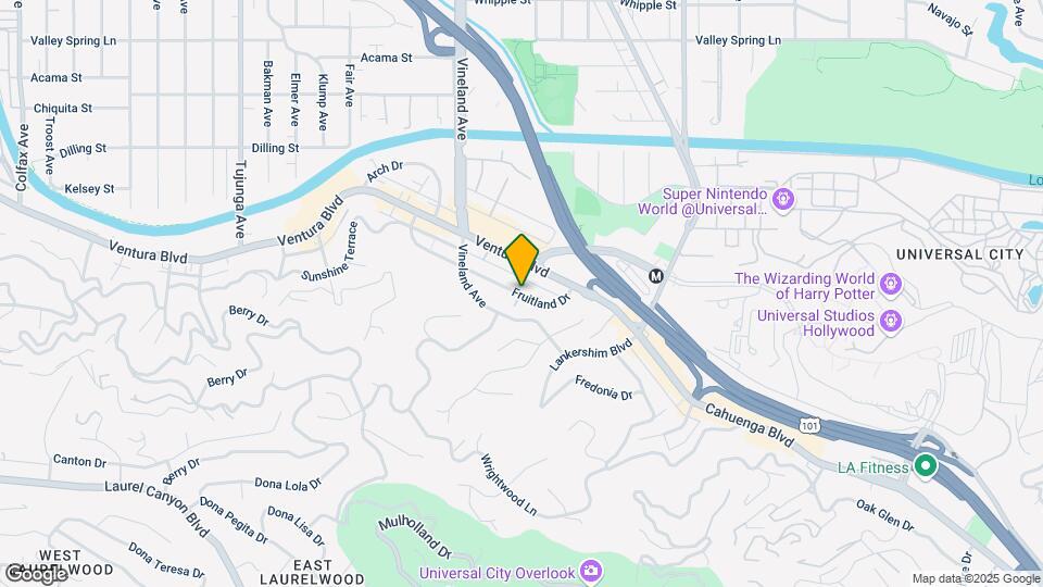 10867 Fruitland Dr Map and Location Details