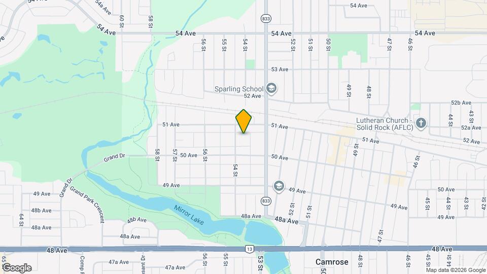 5015 54 St Map and Location Details