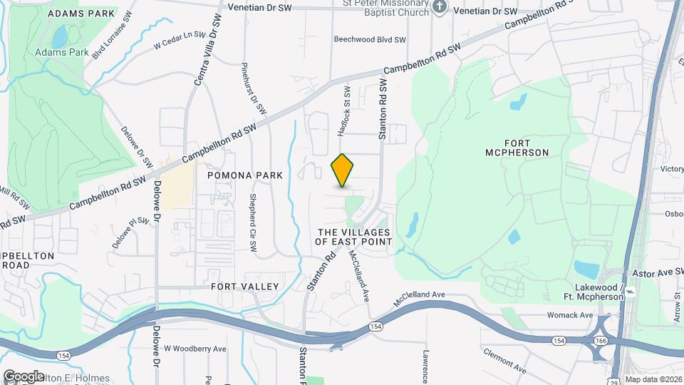 1402 Bayrose Cir Map and Location Details