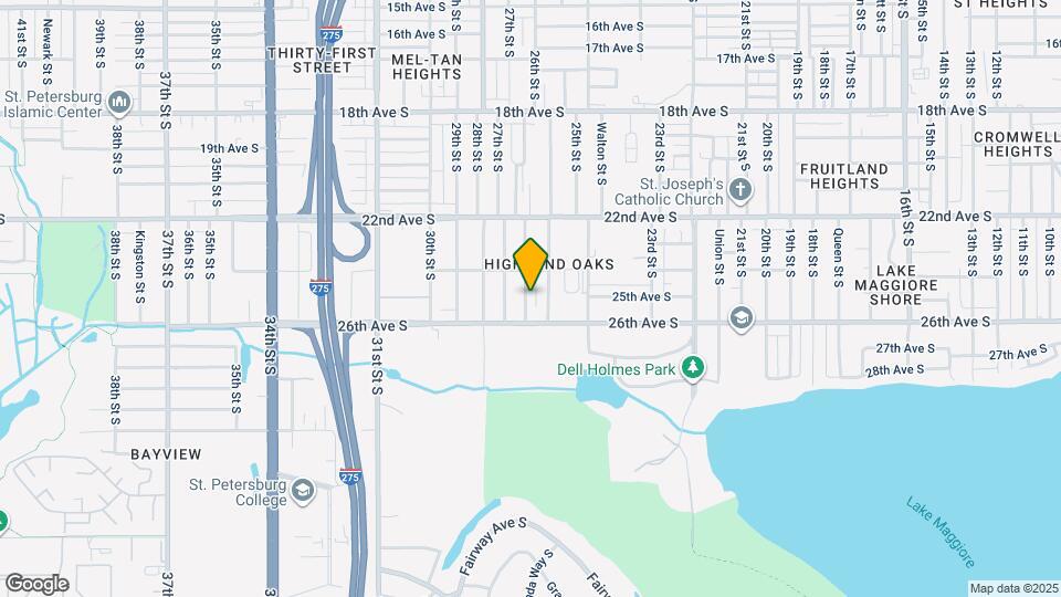 2506 Auburn St S Map and Location Details
