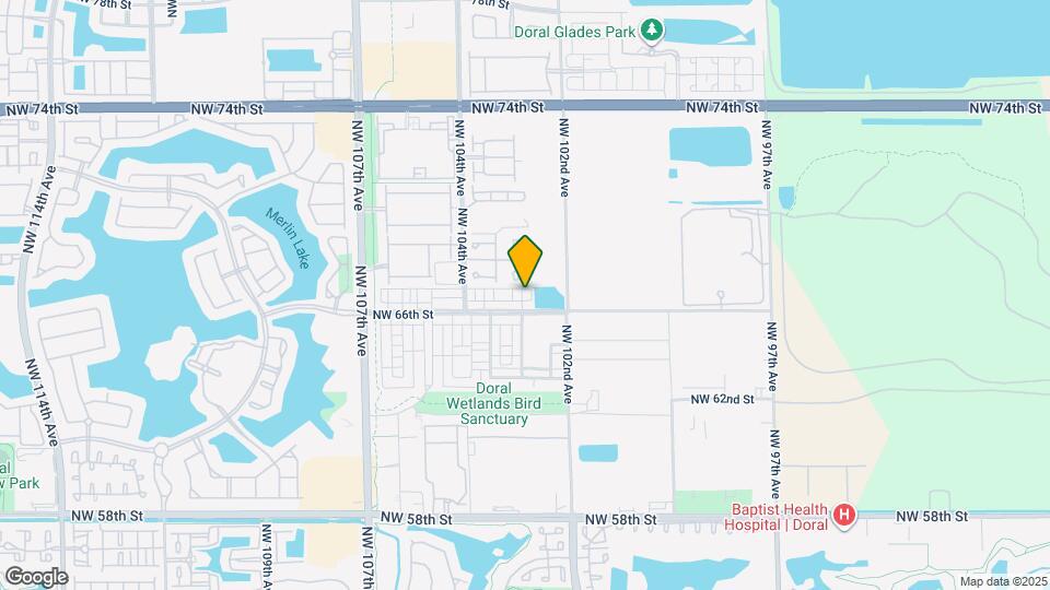 6667 NW 102nd Path Map and Location Details