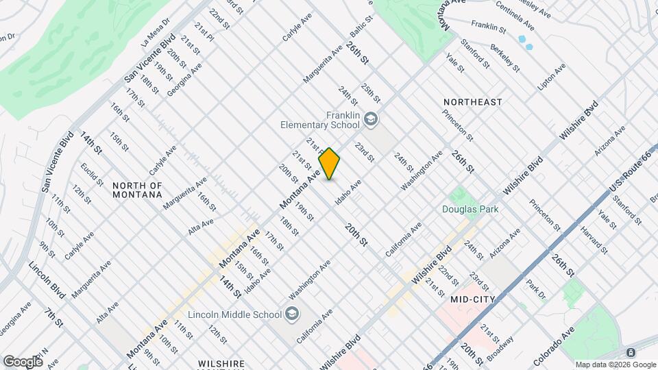 828 21st St, Unit 6 Map and Location Details