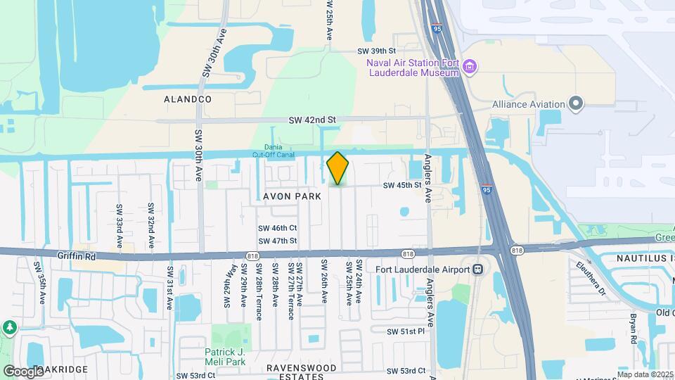 4521 SW 25th Ave Map and Location Details