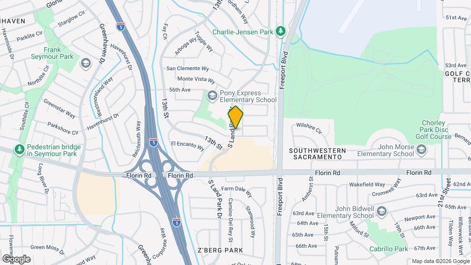 6955 S Land Park Dr Map and Location Details