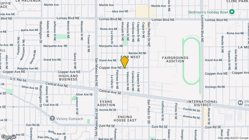 314-320 Alvarado Dr NE Map and Location Details