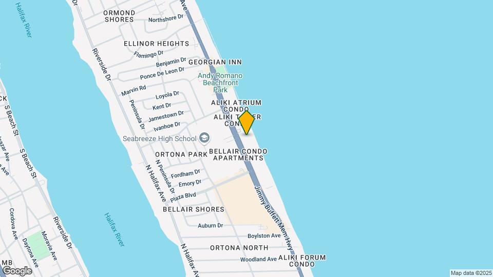 The Aliki Condominium Map and Location Details
