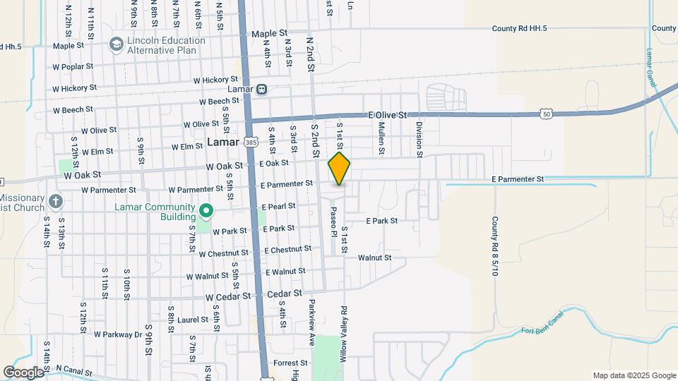 502 S 1st St, Unit Apt. 2 Map and Location Details