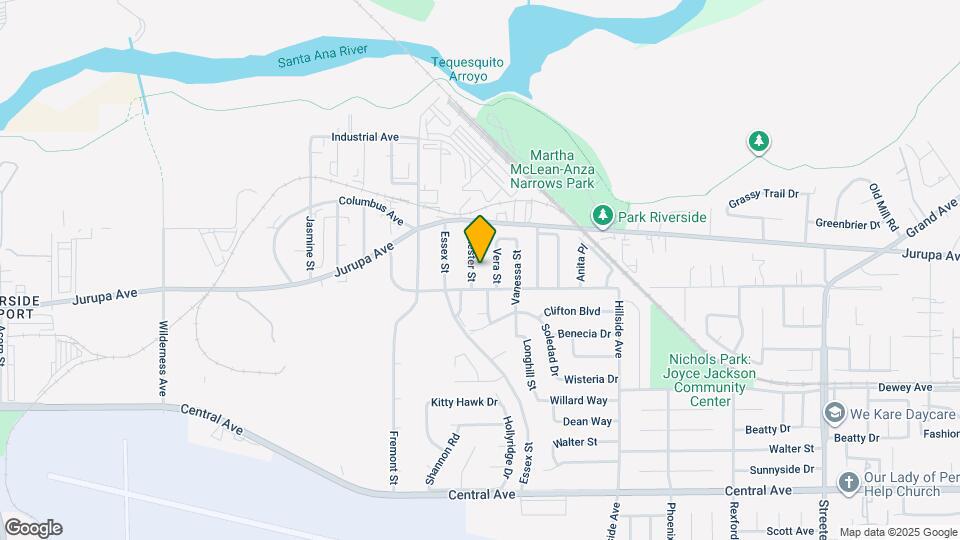 6070 Chester St Map and Location Details