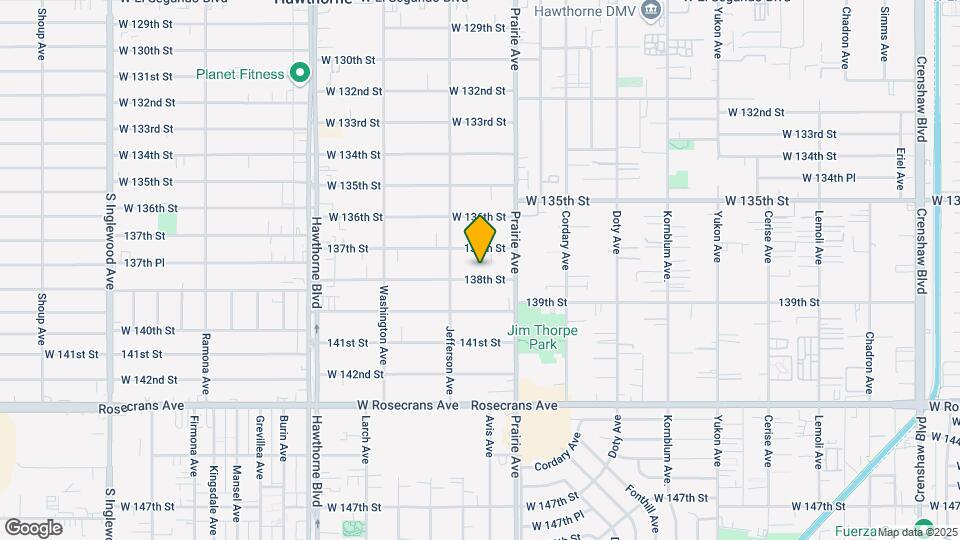 4061 W. 138th St. Map and Location Details