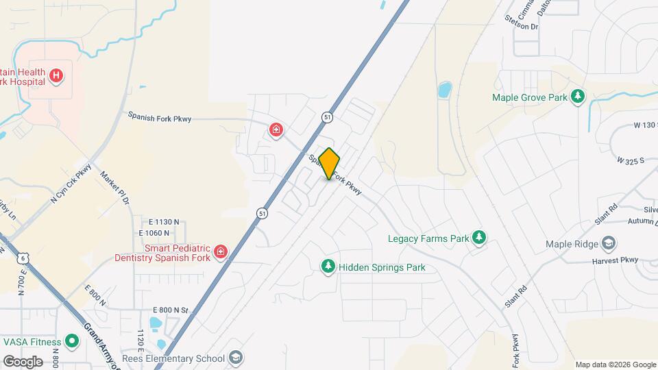 1276 Firefly Dr Map and Location Details