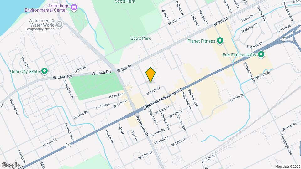 1009 Filmore Ave Map and Location Details