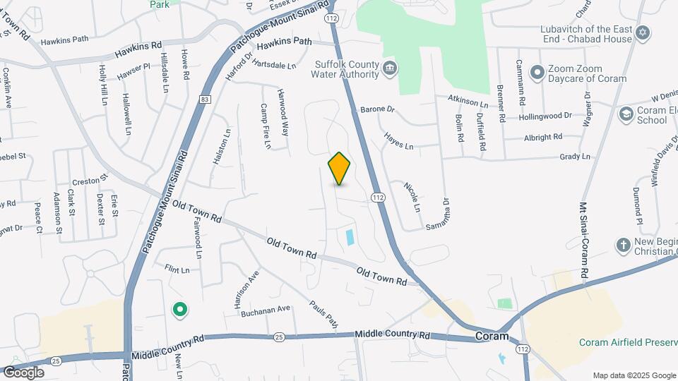 3605 Townehouse Dr Map and Location Details