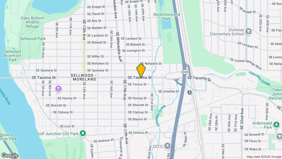1912-1914-1914 SE Tacoma St Map and Location Details