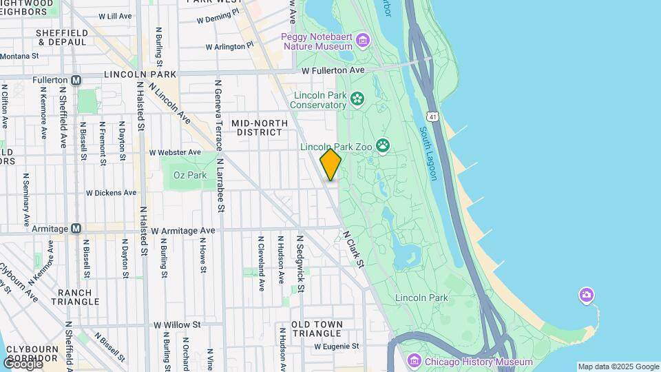 310 W Dickens Ave, Unit 11BN Map and Location Details