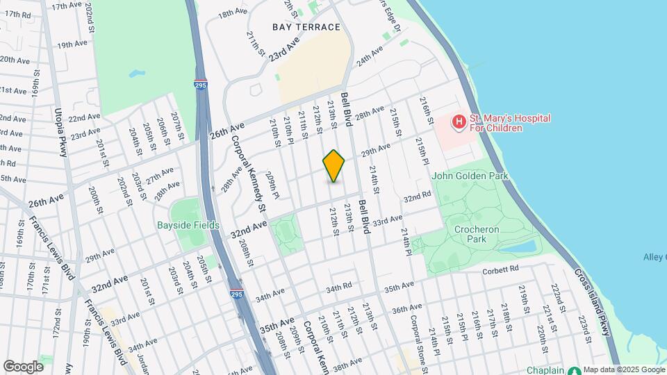 29-33-33 212th St Map and Location Details