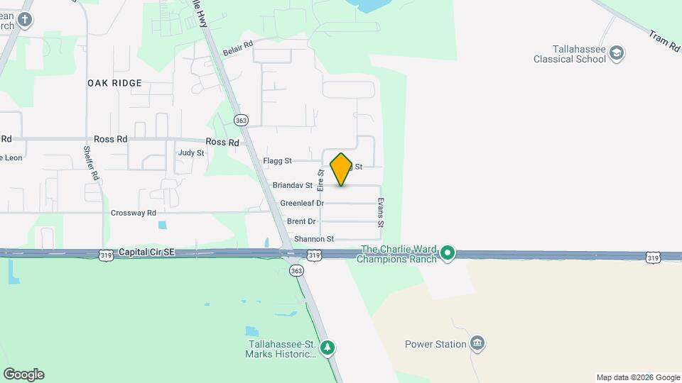 809 Briandav St Map and Location Details