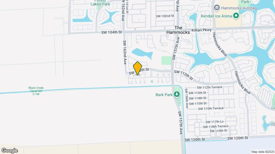 16055 SW 112th Terrace Map and Location Details